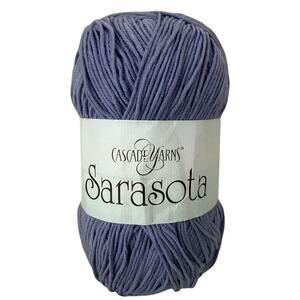 Cascade Yarns Sarasota Purple Color # 228 Lot #25478 3.5 oz 314 Yards